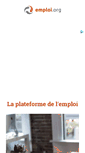 Mobile Screenshot of emploi.org